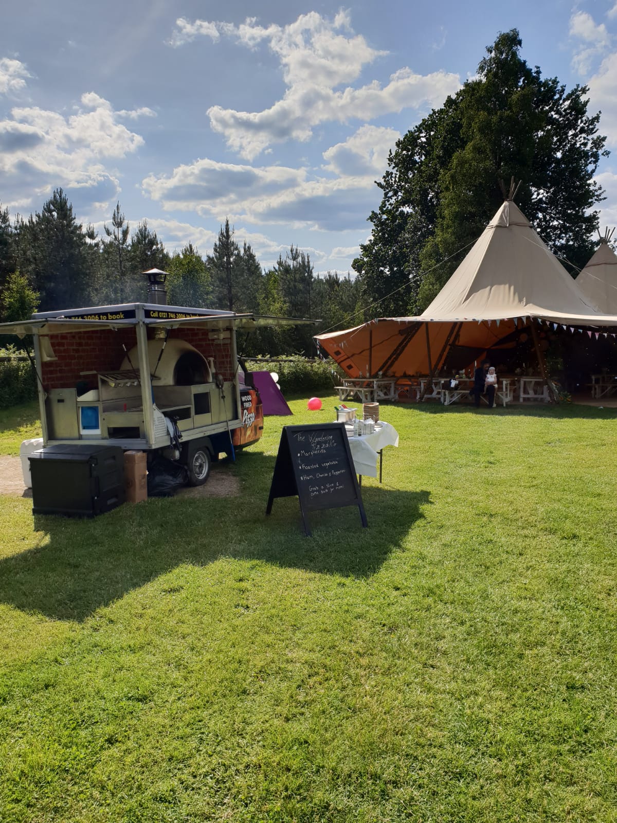 Wandering Pizza Co at a Festival Event